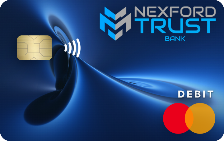 Nexford Rewards Checking debit card